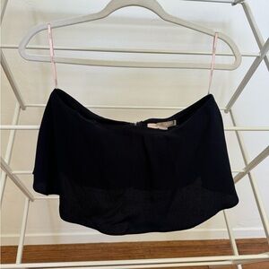 Forever 21 Navy Crop Top Tube Top